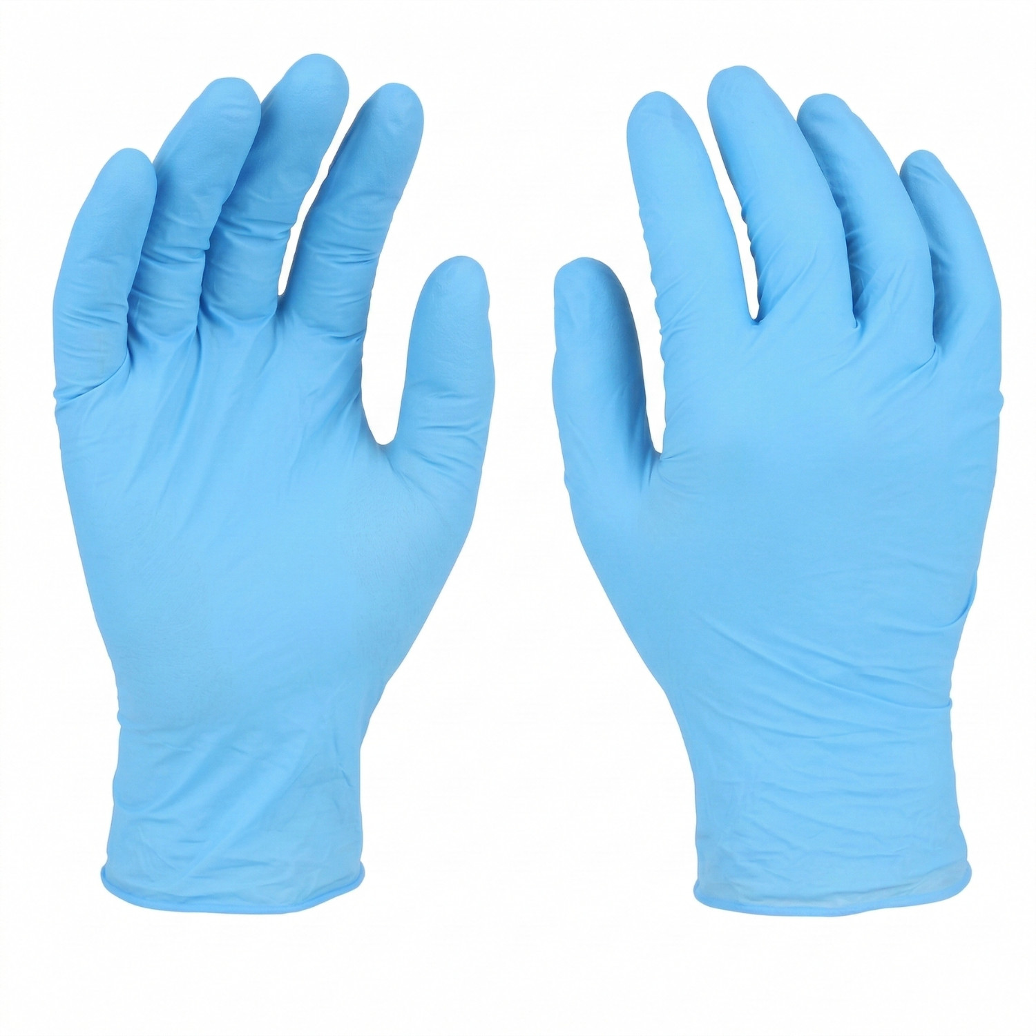 6 Mil 2XL Blue Nitrile Gloves, 1000 Pcs, Disposable, Latex Free, Medical Grade