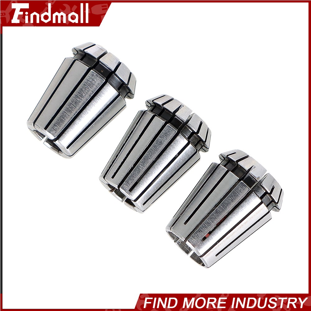 Findmall 12Pcs ER25 1/8″-5/8″ Spring Collet Set for Engraving Milling Lathe Tool