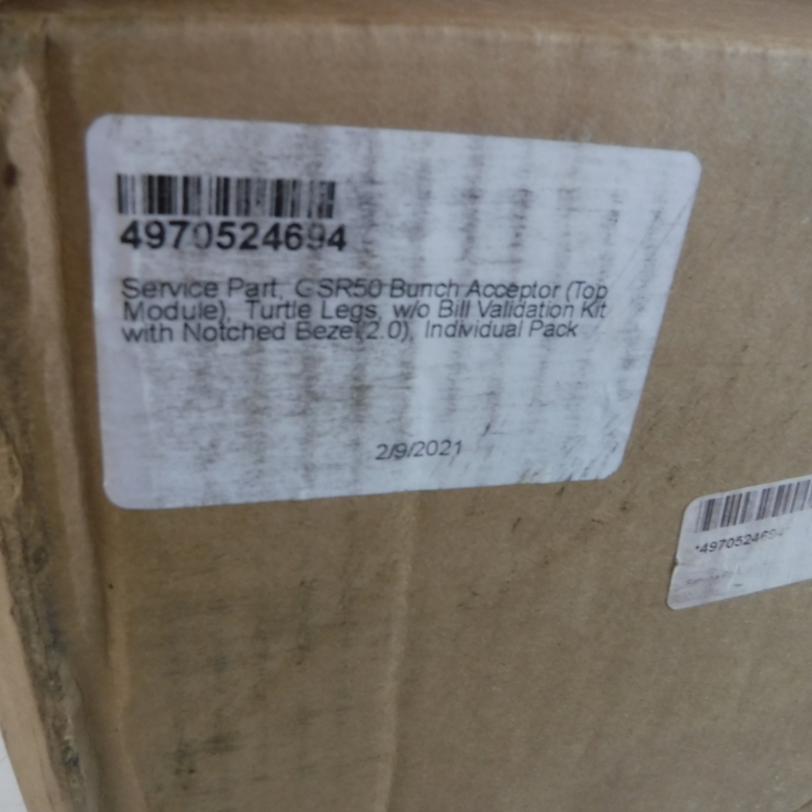 Fujitsu GSR50 Cash Handling Bunch Acceptor Top Module KD04011