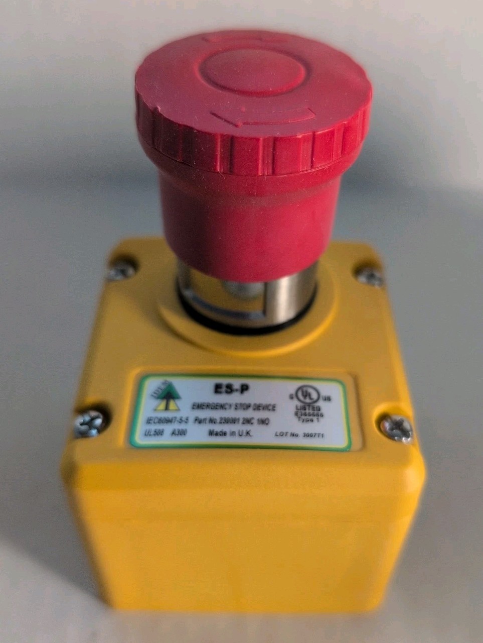IDEM ES-P-230001 Emergency Stop Device Push Button Station