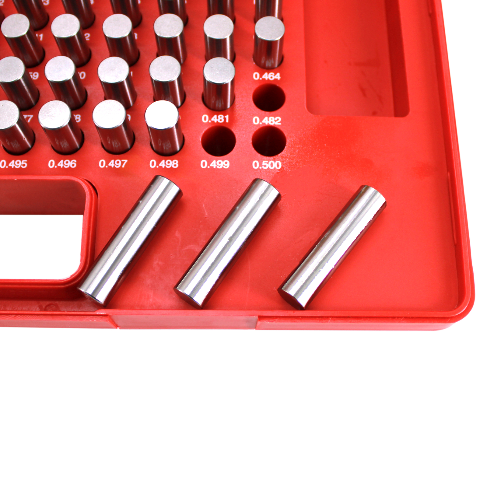 HFS(R) 250 PCS 0.251-0.500″ M2 Class ZZ Steel Pin Gage Set Plus