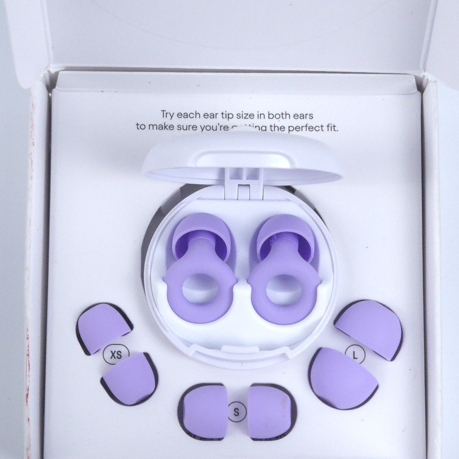 Loop Quiet 2 Ear Plugs Violet Noise-Reducing Earplugs NRR 14dB SNR 24dB