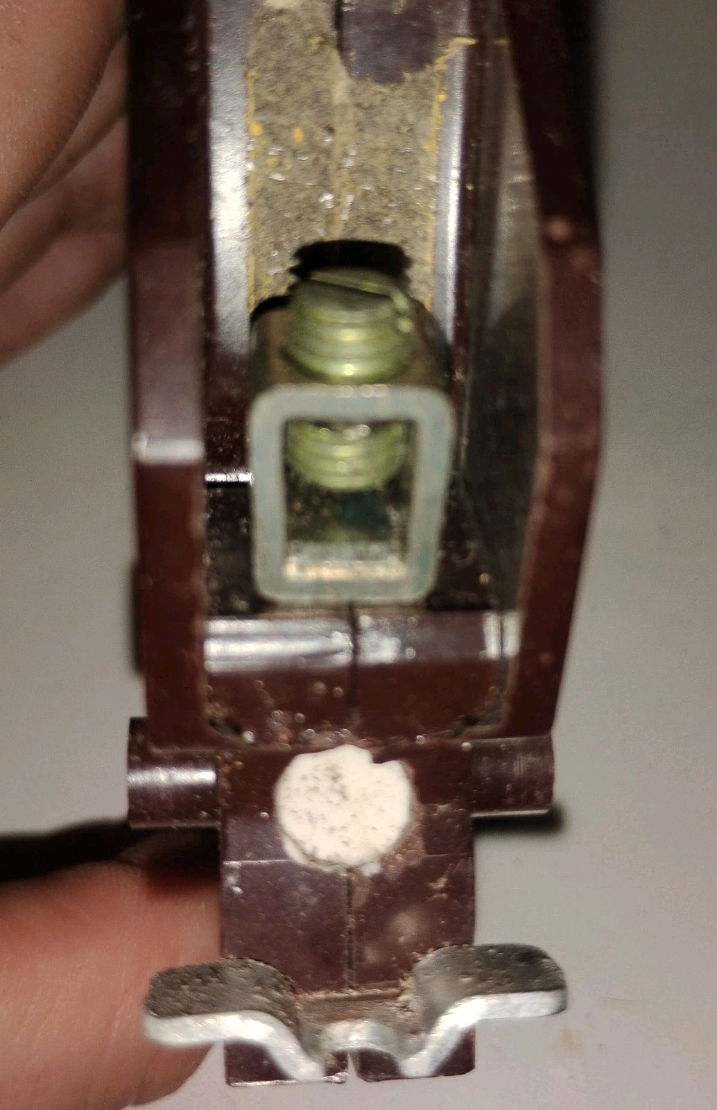 Wadsworth 20 Amp Single-Pole Circuit Breaker – Metal Foot – NOS