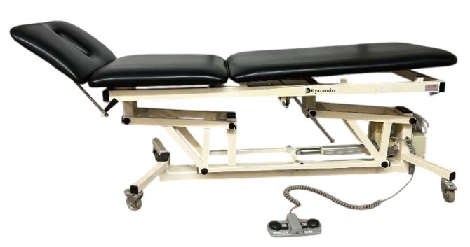 Dynatronics 970 Series Electric Treatment Table – 3‑Section | Chiro| USA‑Made