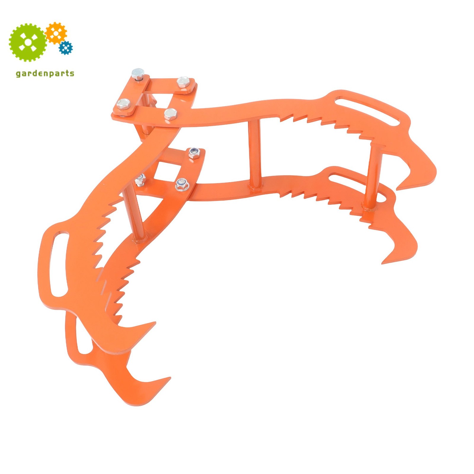 Heavy 4-Claw Log Tongs 28″ – Steel Timber Grapple Grabber For Lifting & Felling