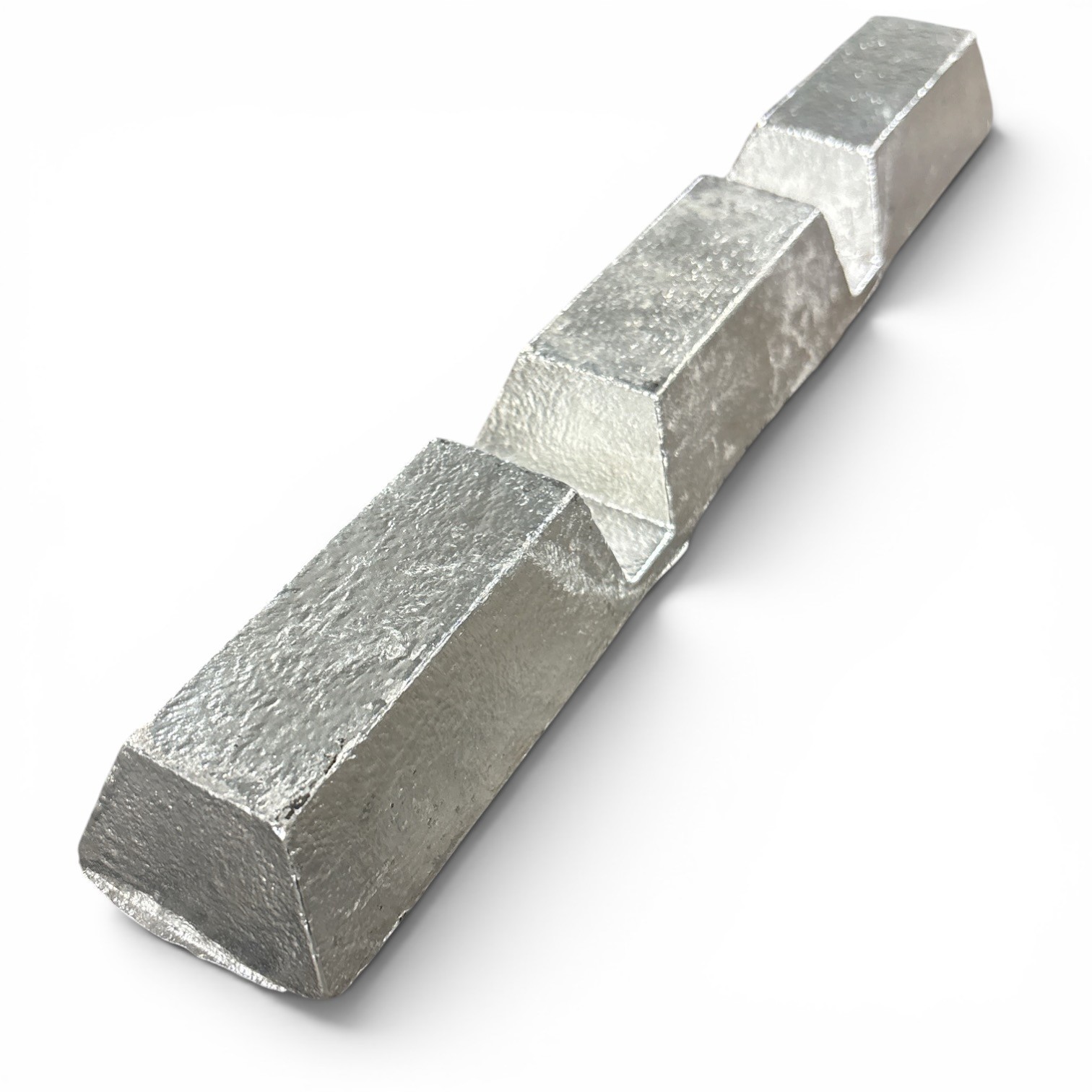 Tin Based Babbitt Ingot, ASTM B93 Grade 2, (6 lbs)