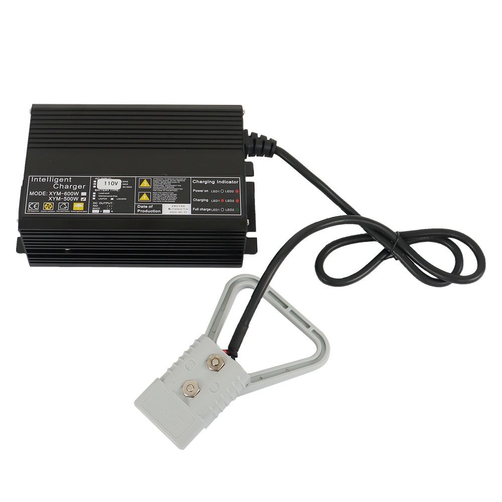Pallet Jack Battery Charger w/ 175A Rating SB175 Connector 24Volt Floor Scrubber