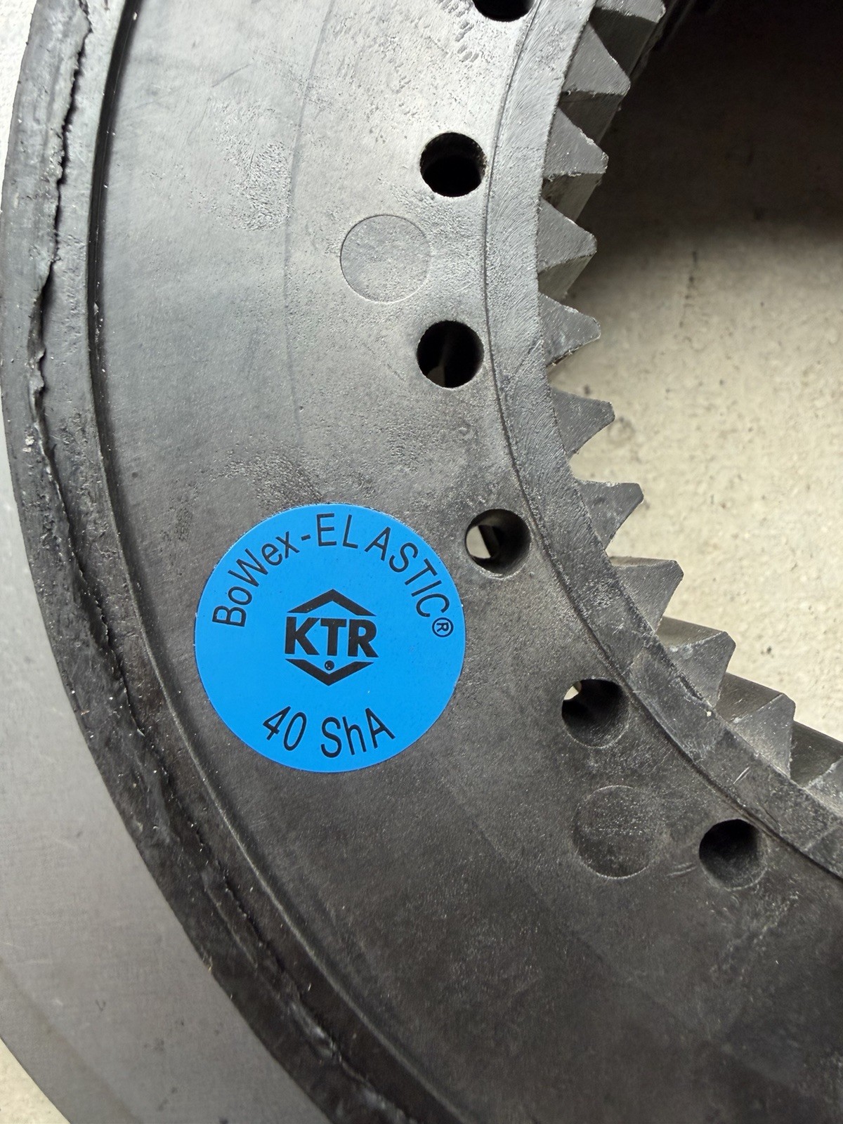 BoWex Elastic Flange and Sprocket 65 HE 10” 40SH 42 12 CC, Xylem Dewatering