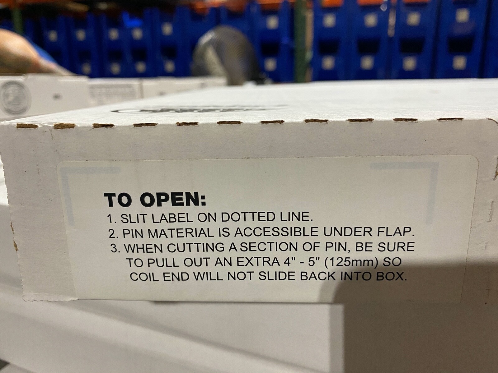 100 Feet Flexco NY093-C Clipper Hinge Pin-Pak Conveyor Belt Fastener .093″ Dia