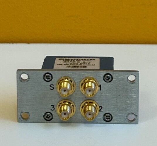 Mini-Circuits ZMSC-3-1 1 to 200 MHz, 3 Way-0°, 40 dB, Power Splitter. Tested!