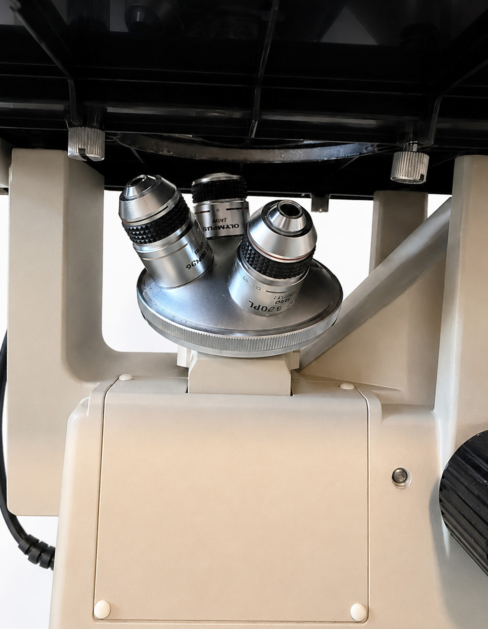 Olympus CK2 Trinocular Inverted Compound Microscope with ULWCD 0.30 Tested