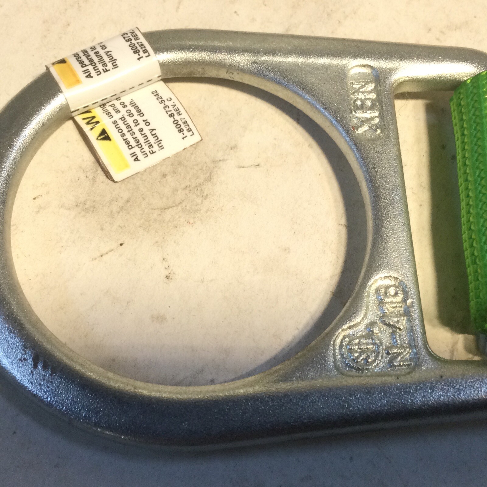 MILLER 480/19INGN LANYARD 19IN 400LBS HOOK ANCHOR POLYESTER NNB, NOS