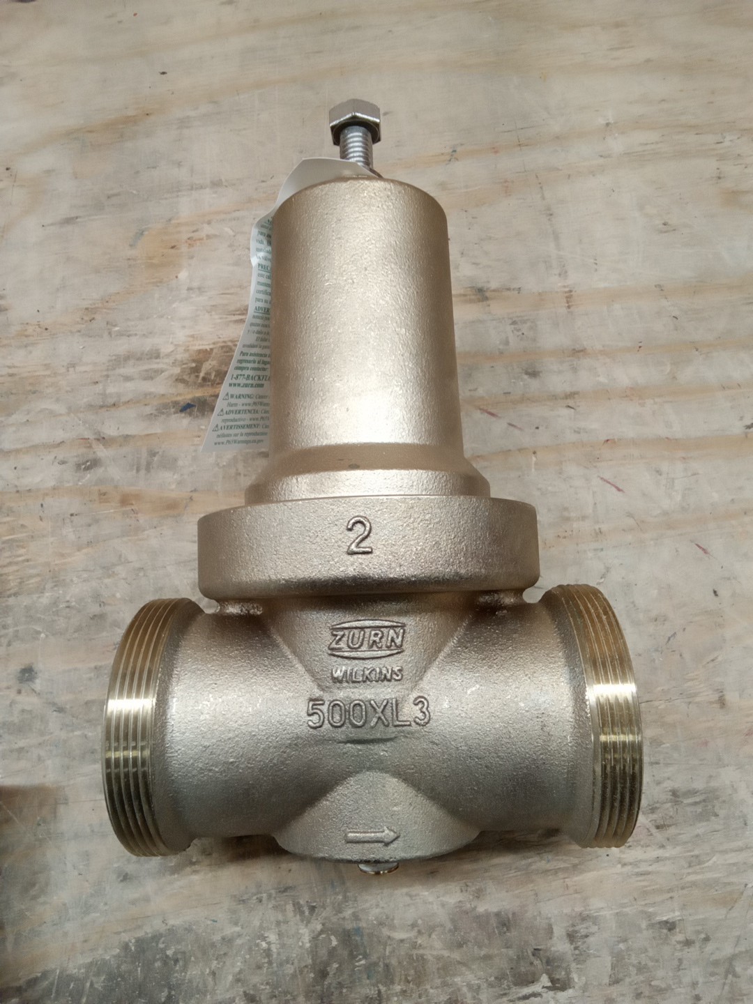 Zurn Wilkins 2-500XL3HR Pressure Reducing Valve