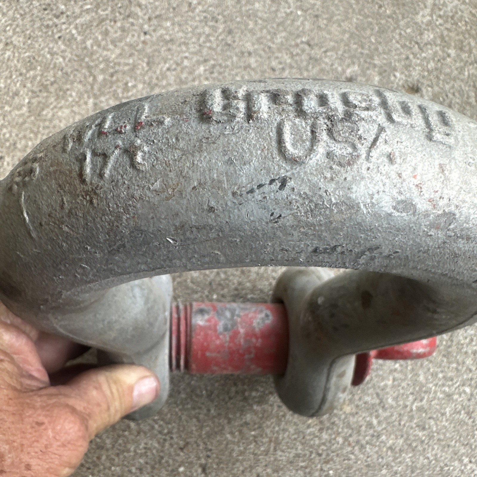 CROSBY BIG SHACKLE, ONE, 17 Ton, Screw Type USA, lifting, rigging,towing,clevis
