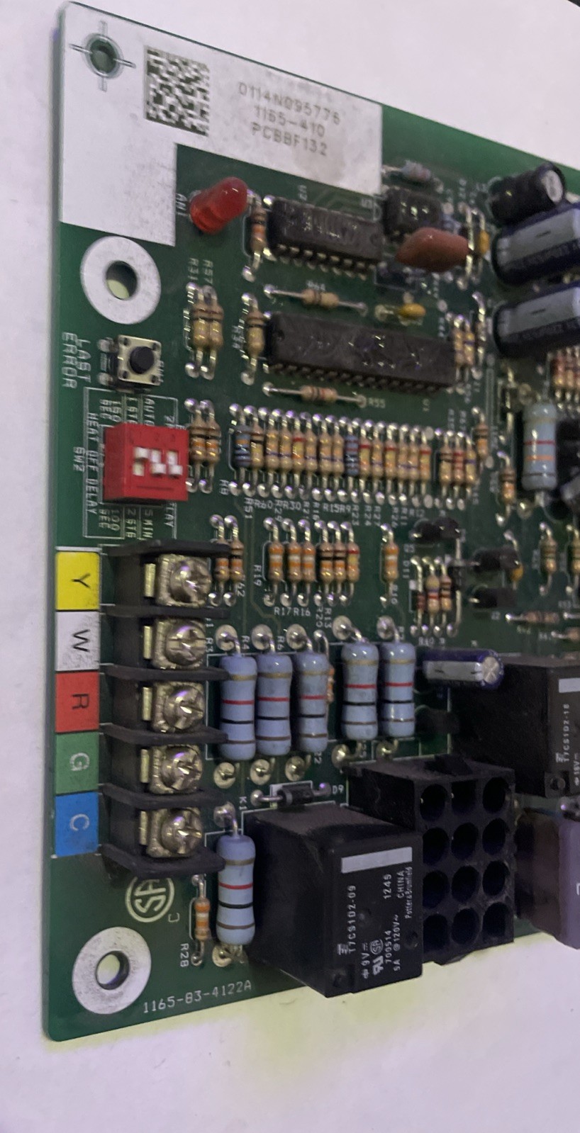 PCBBF132 1165-410 Furnace Control Board TESTED/WORKING