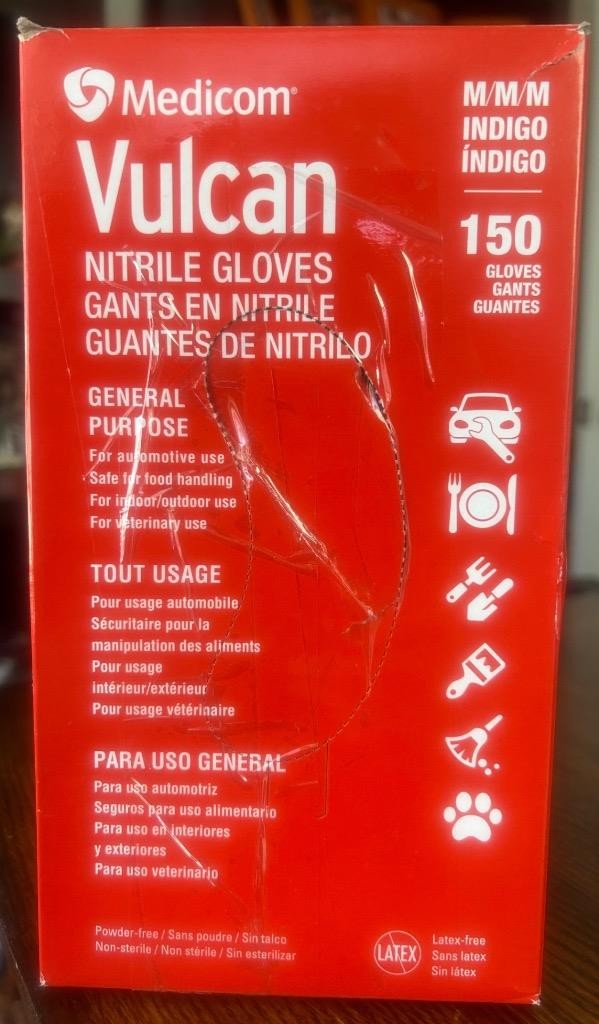 Medicom Vulcan General-Purpose Nitrile Gloves