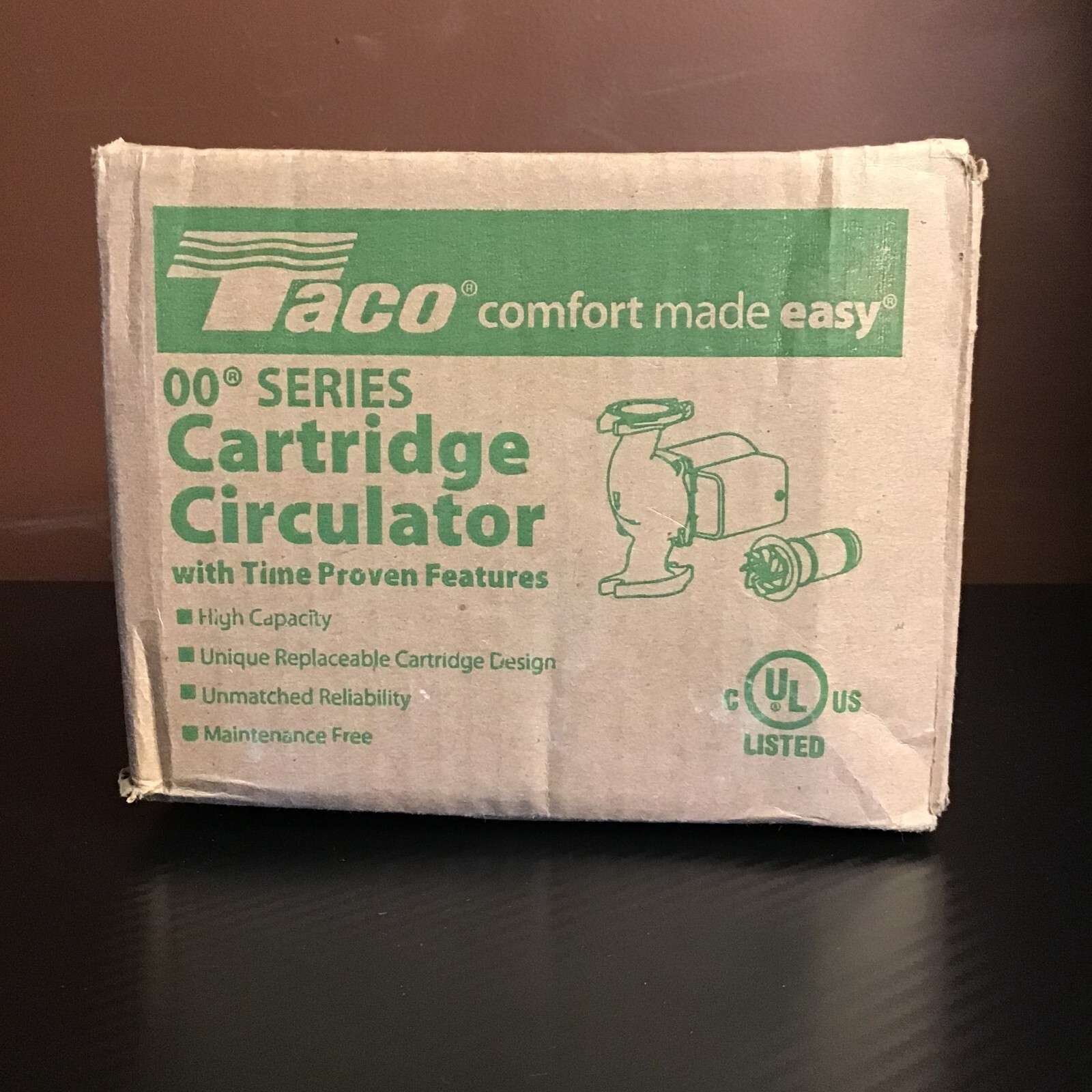 Taco Comfort Solutions 1/25 HP Cast Iron Circulator Pump 007-F5
