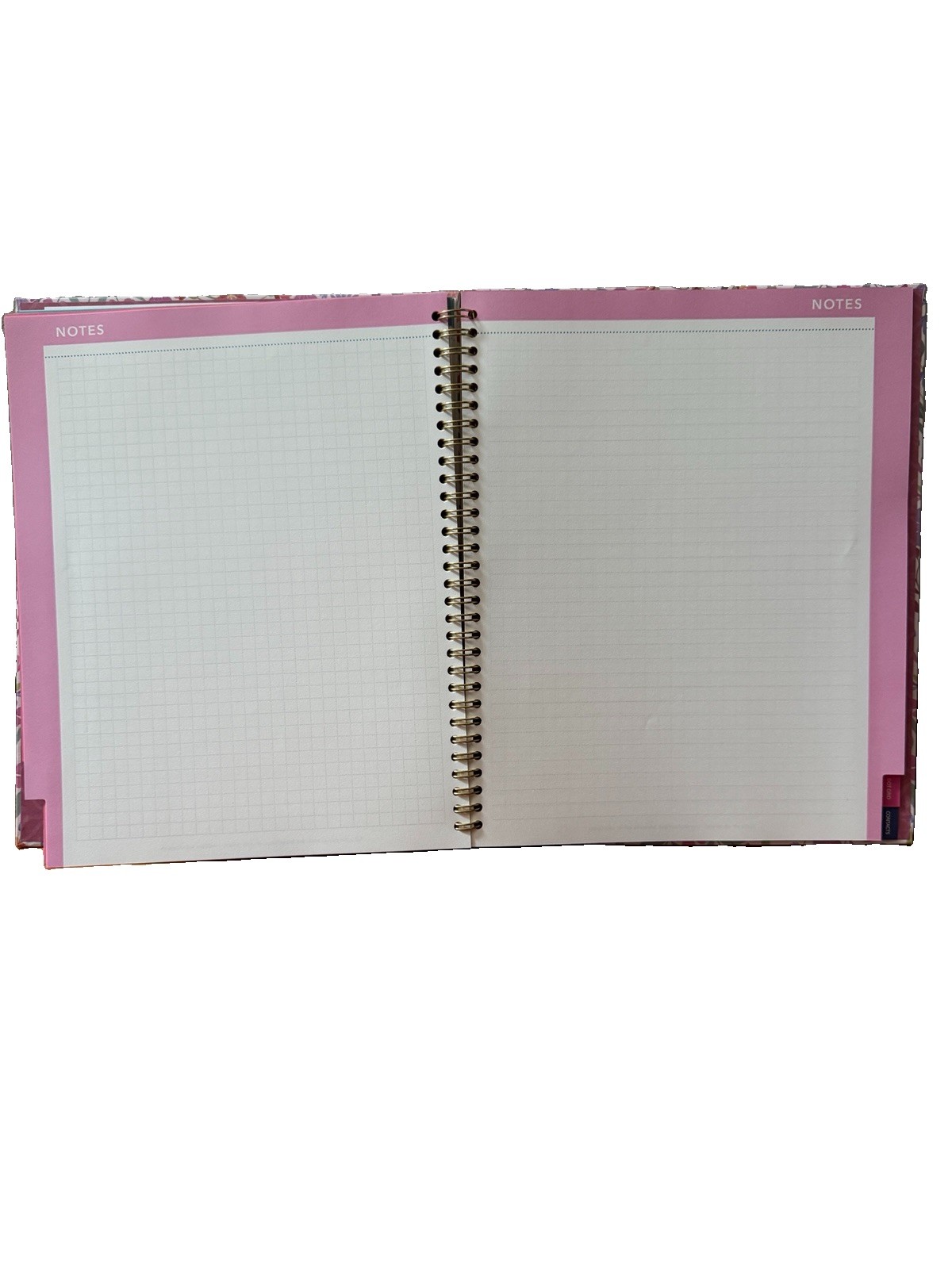 2027 Clementine 12 month Floral Planner July 2026-June 2027 11×9” Notebook Size