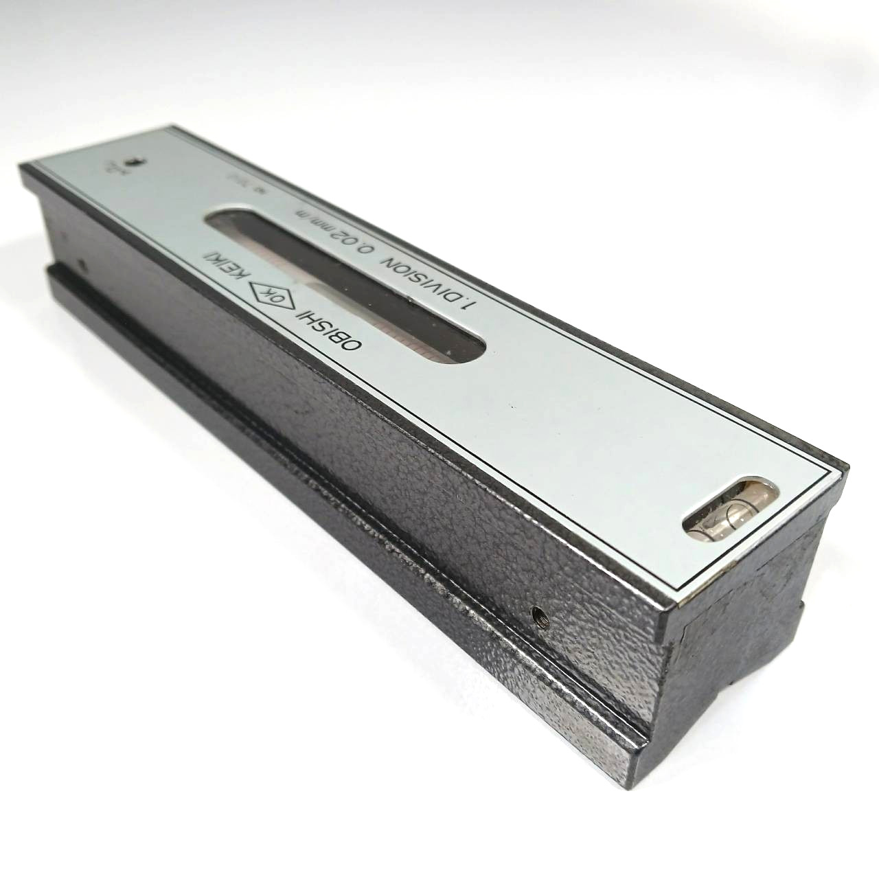 OBISHI KEIKI Precision Level 1DIV. 0.02mm/m No.7010 Machinist Tool JAPAN BA255T