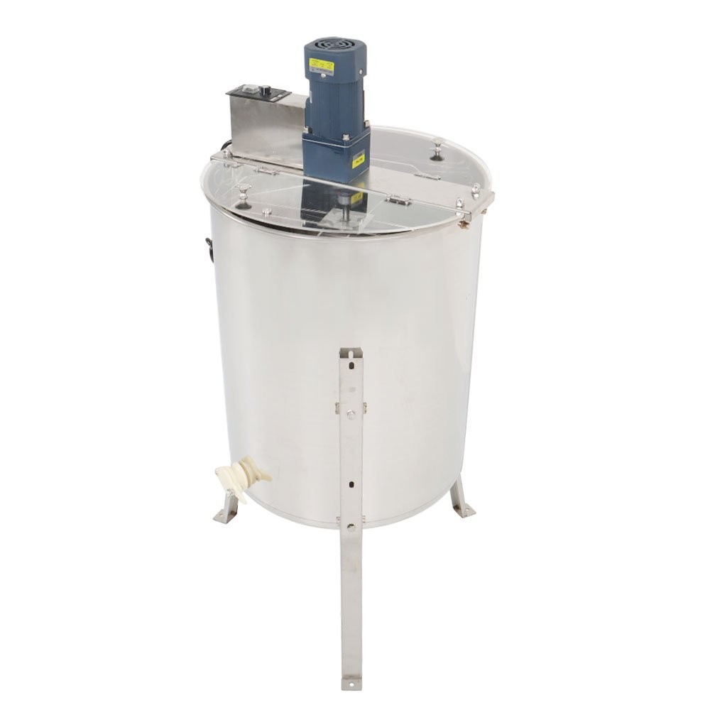 Stainless Steel Electric Honey Extractor Beekeeping Equipment 1300RPM 4/8 Frames