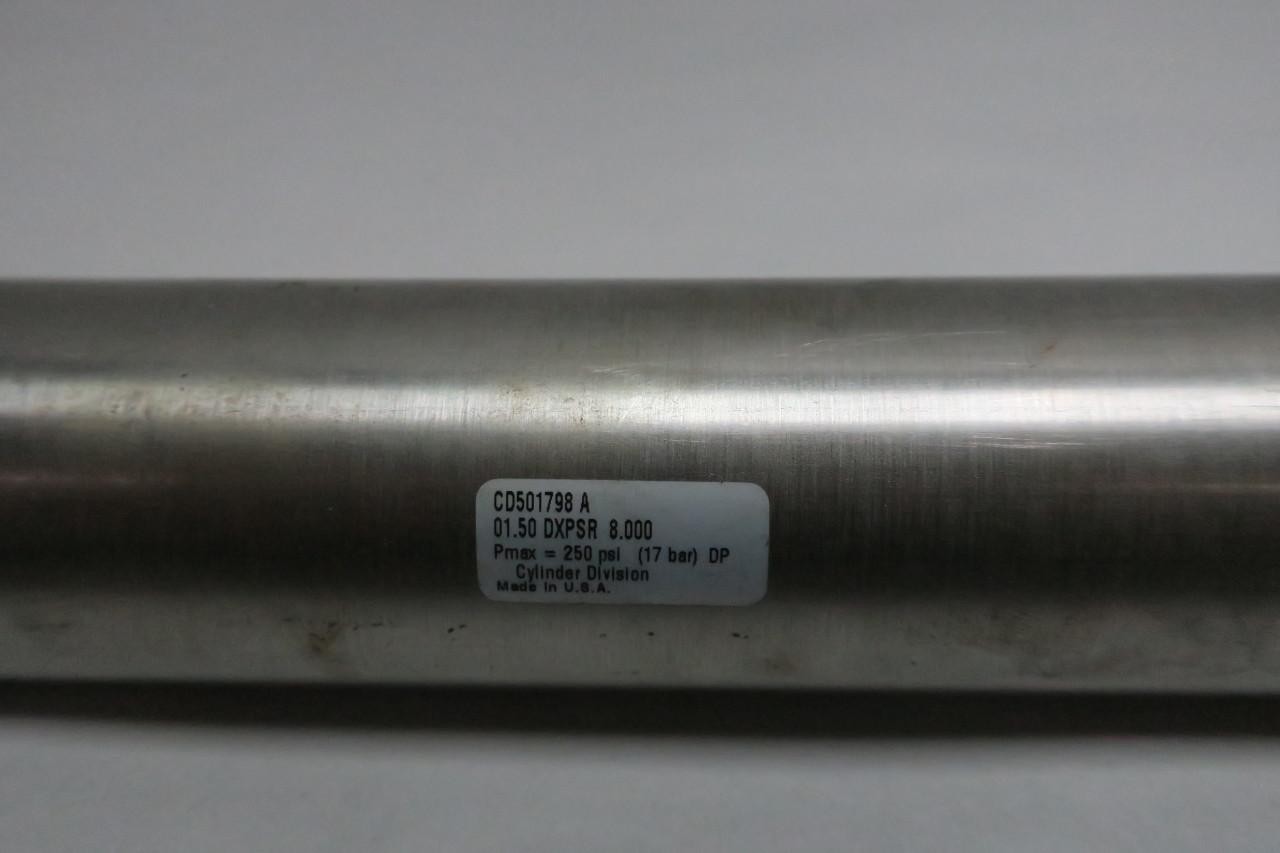 Schrader Bellows CD501798A 01.50 DXPSR 8.000 Pneumatic Cylinder 1-1/2in 8in