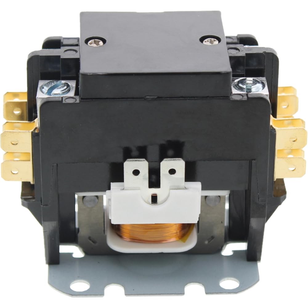 2-Pole 40A AC Contactor 24V Coil Definite Purpose Air Conditioner Condenser