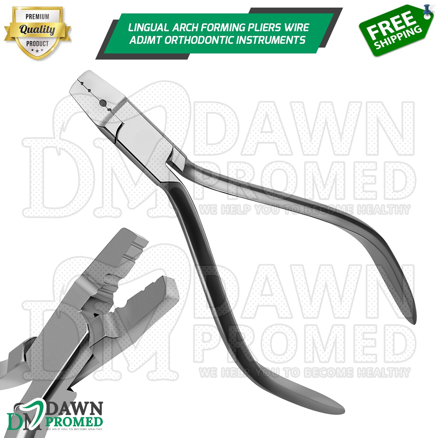 Lingual Arch Forming Pliers Wire Adjmt Orthodontic Dental Instruments German Gr