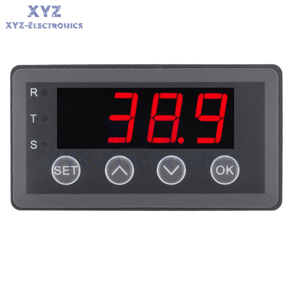 DC 6/8-25V 40/50mA 0.56″ 4-digit Tube Potentiometer Sensor Digital Display Meter