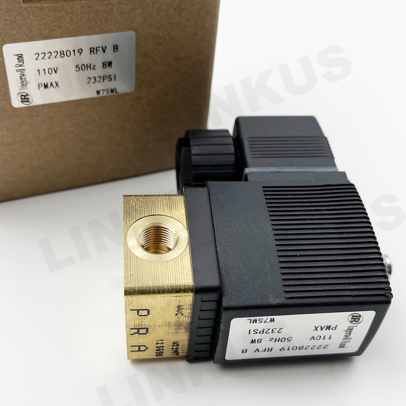NEW Solenoid Valve 22228019 110V 50-60Hz 8W for INGERSOLL RAND
