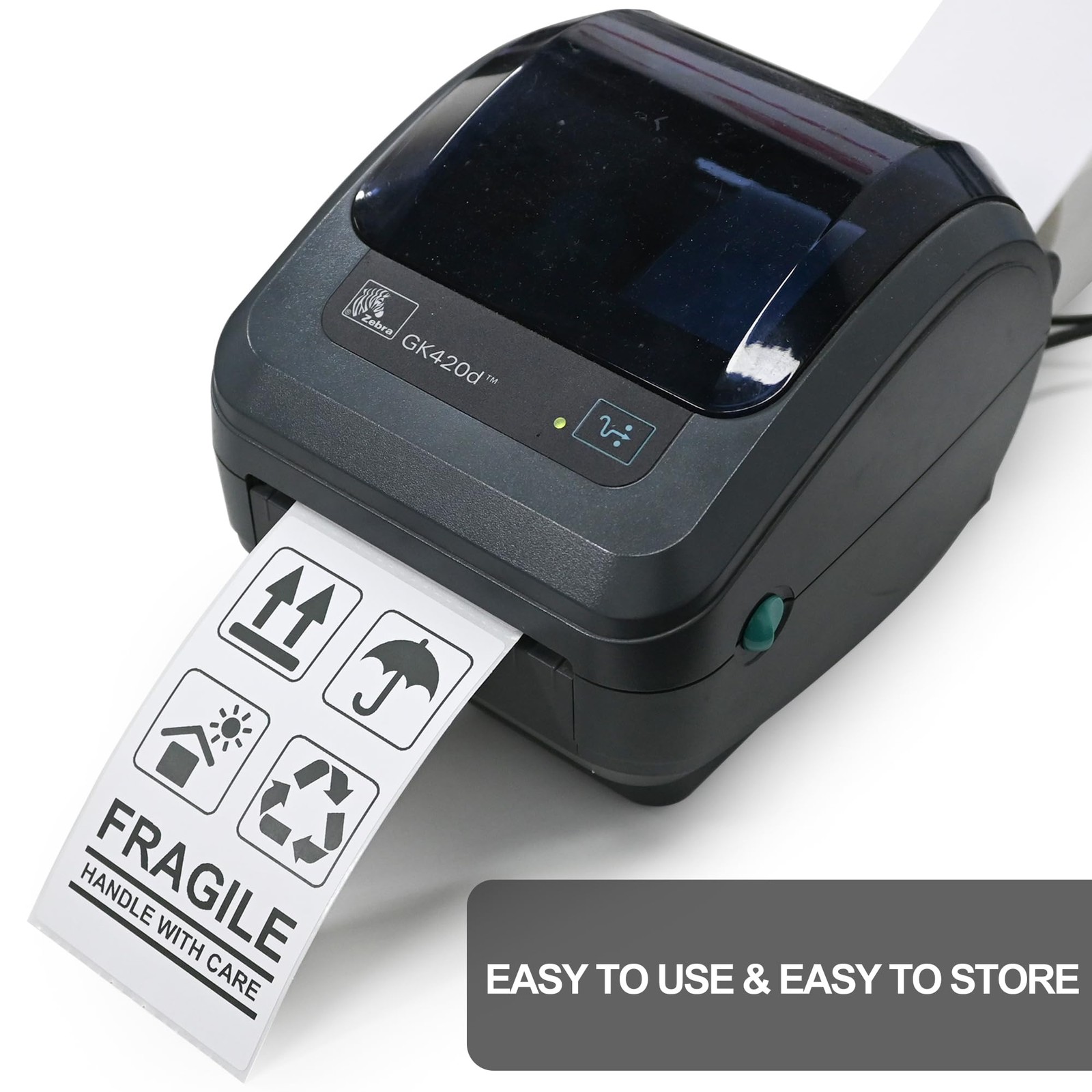 3″ x 5″ Direct Thermal Labels, 1000 PCS Thermal Printer Shipping Labels for S…