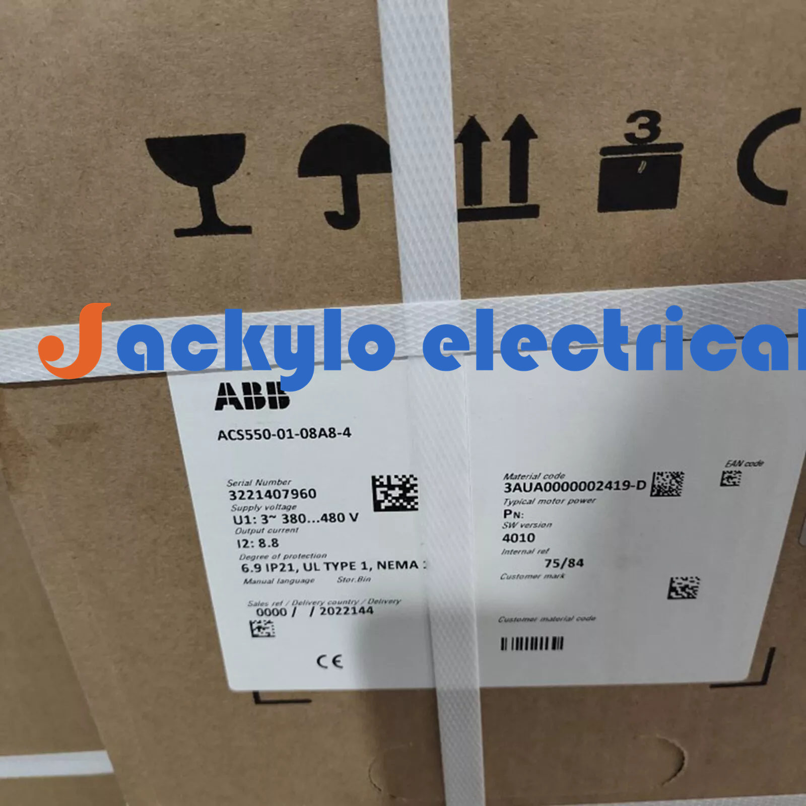 Brand New IPC ABB ACS550-01-08A8-4 Inverter with warranty