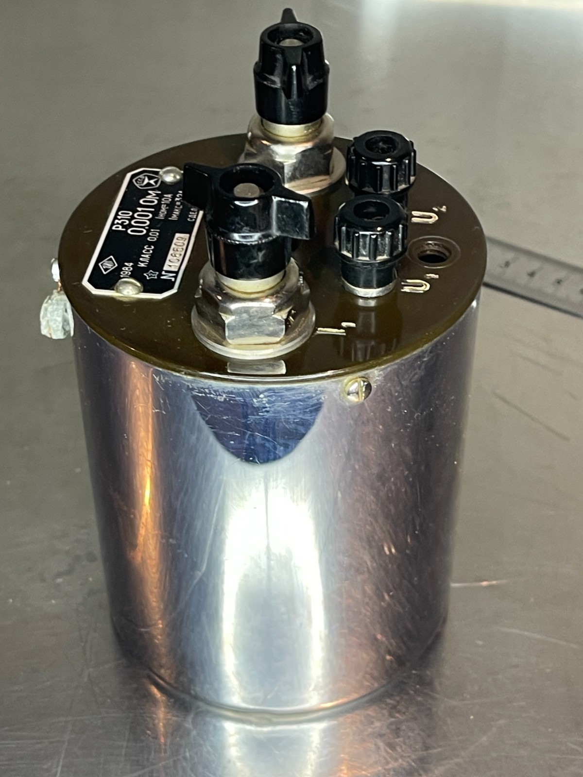 0.001 Ohm Ω Resistance Standard Resistor Calibrator Accuracy 0.01% Tested