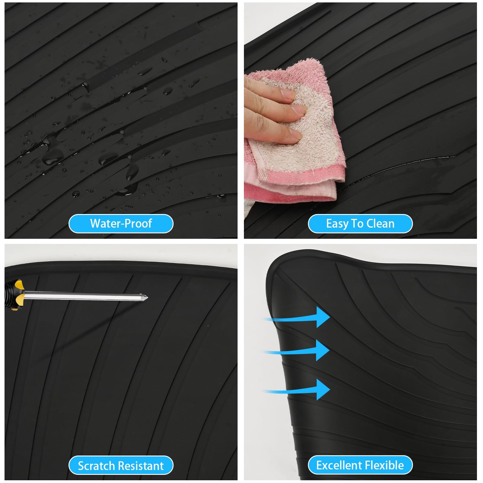 Lwope Car Floor Mats Custom Fit For Mercedes Benz Eqs 450 Eqs 580 7-Seater Suv