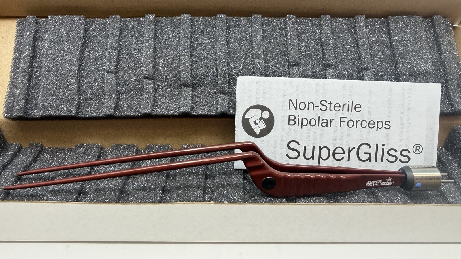 Sutter SuperGliss Non-Stick Bipolar Forceps (78 31 91SGS)
