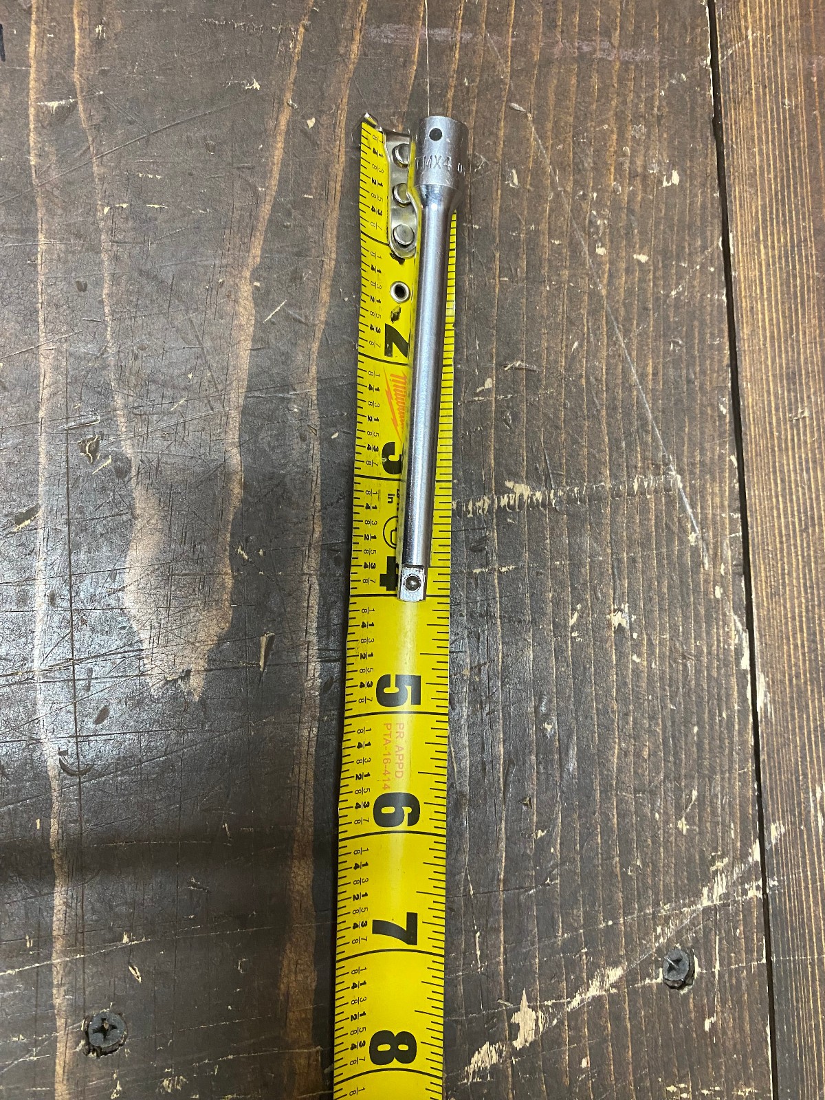 Snap On 4″ Standard 1/4″ Drive Extension | Used/Great | TMX4 | Friction Ball