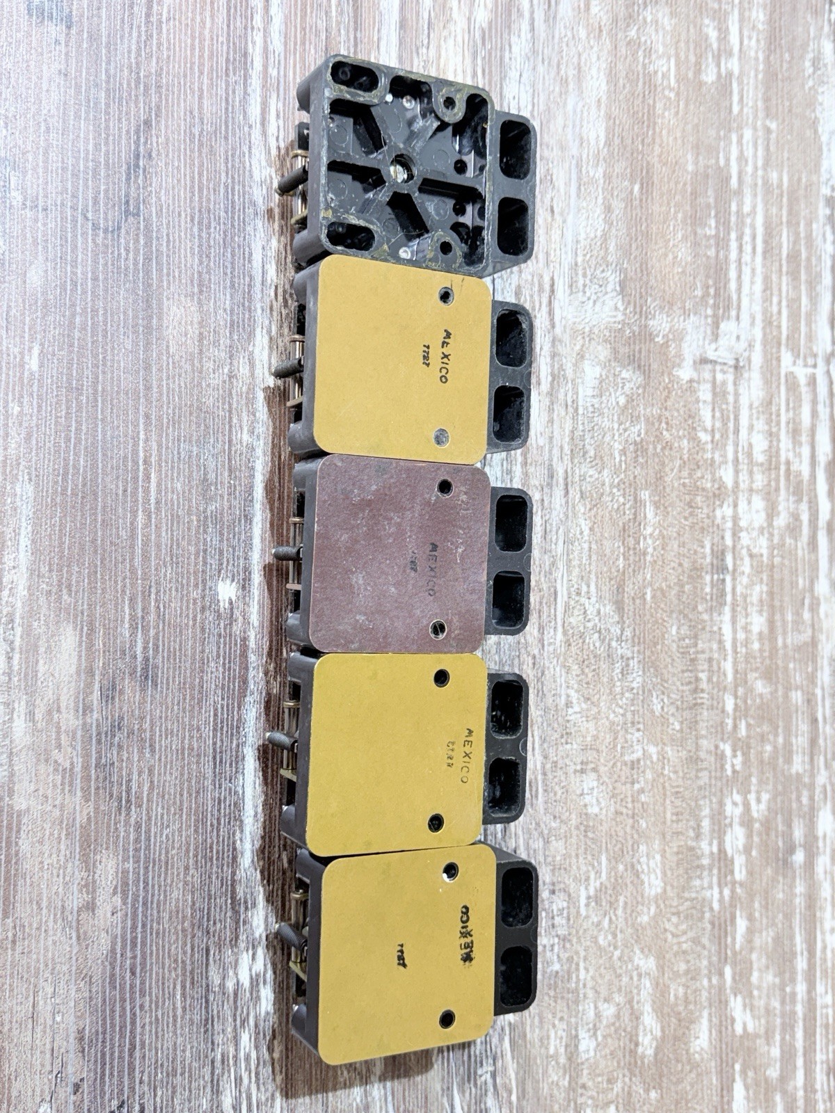 5 New Dayton 5X847 General Purpose Power Relay Surface Mounted NO BOX Some Wear