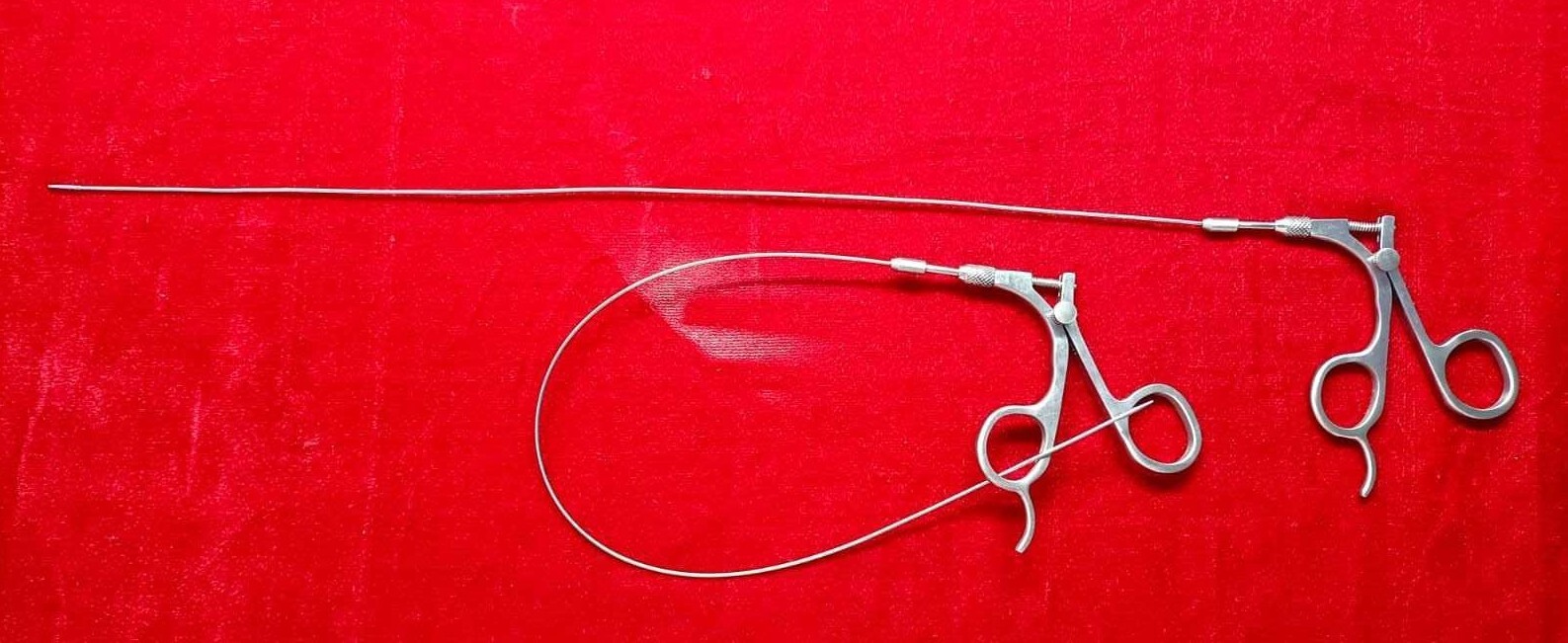 2pc – Hysteroscopy Flexible Scissor 4FR 40CM Reusable Surgical Instruments