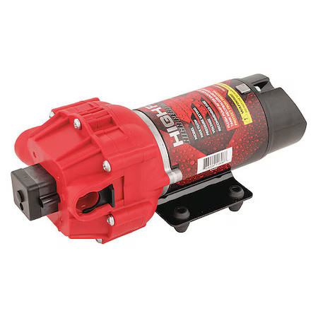 High-Flo 5151088 Diaphragm Pump, 12Vdc, 4.5 Gpm Max. Flow