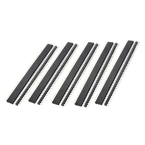 10 Pair 40 Way Male & Female Header Socket PCB Connectors – Ideal for Arduino
