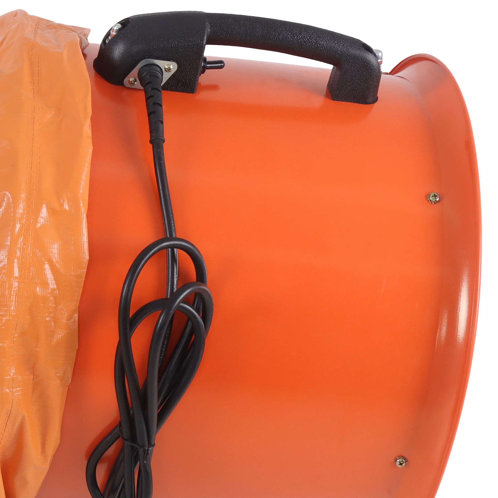 16 Inch Industrial Portable Blower Fan 33 FT Duct Hose 1125W 3000CFM 1450RPM
