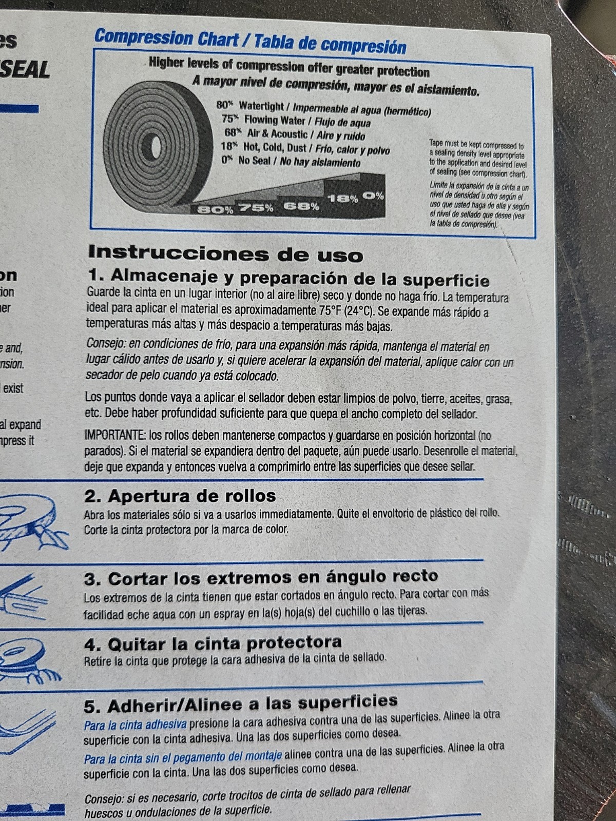 AST Sealant Tape Self expanding, asphalt infused all season protection 1/4 To 1