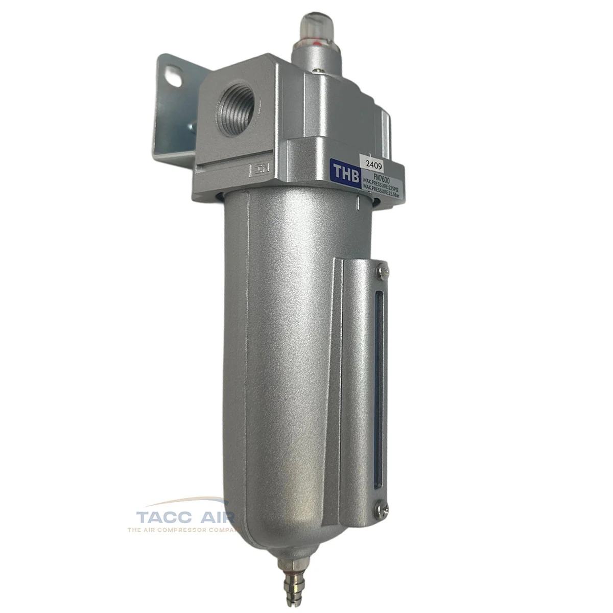 0.01 Micron Oil Coalescing Filter 1/2″ NPT Compressed Air Compressor Separator