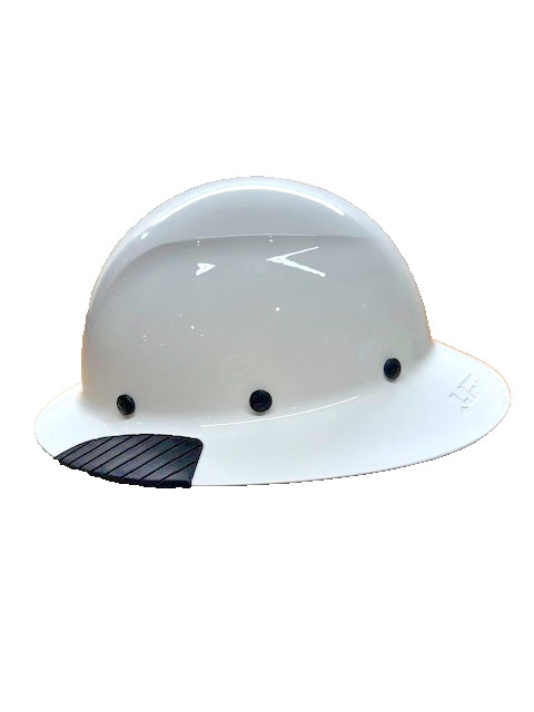 LIFT Safety HARD HAT, NEW! HDF-15WG DAX WHITE, Full Brim w/ Ratchet Suspension