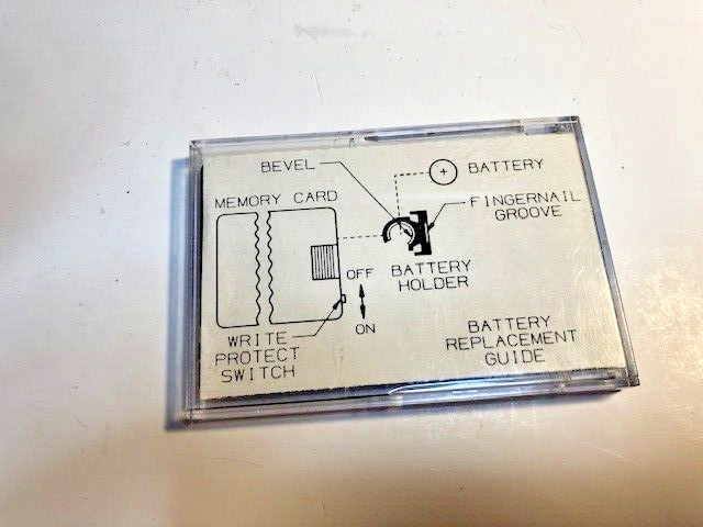 F & P 614B890U01 32KB RAM MEMORY CARD