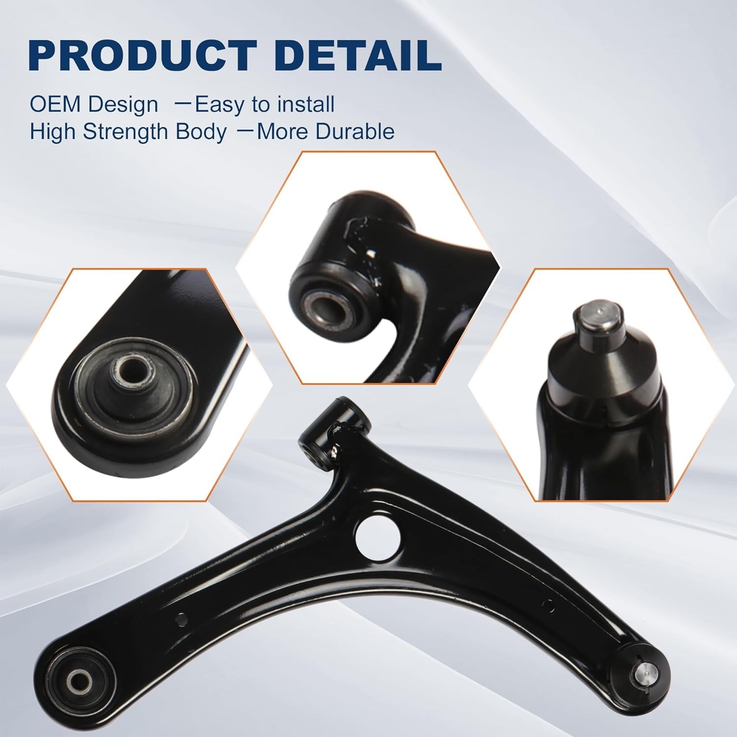 8PCS Front Suspension Kit Compatible with 2007-2017 Jeep Patriot Compass Compati