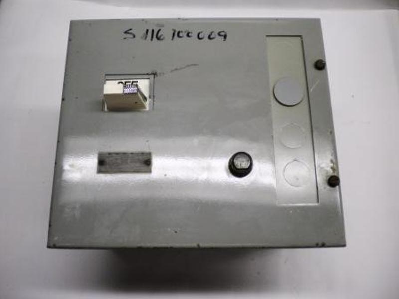 WESTINGHOUSE MOTOR CONTROL SWITCH A200M2CAC ENCLOSURE