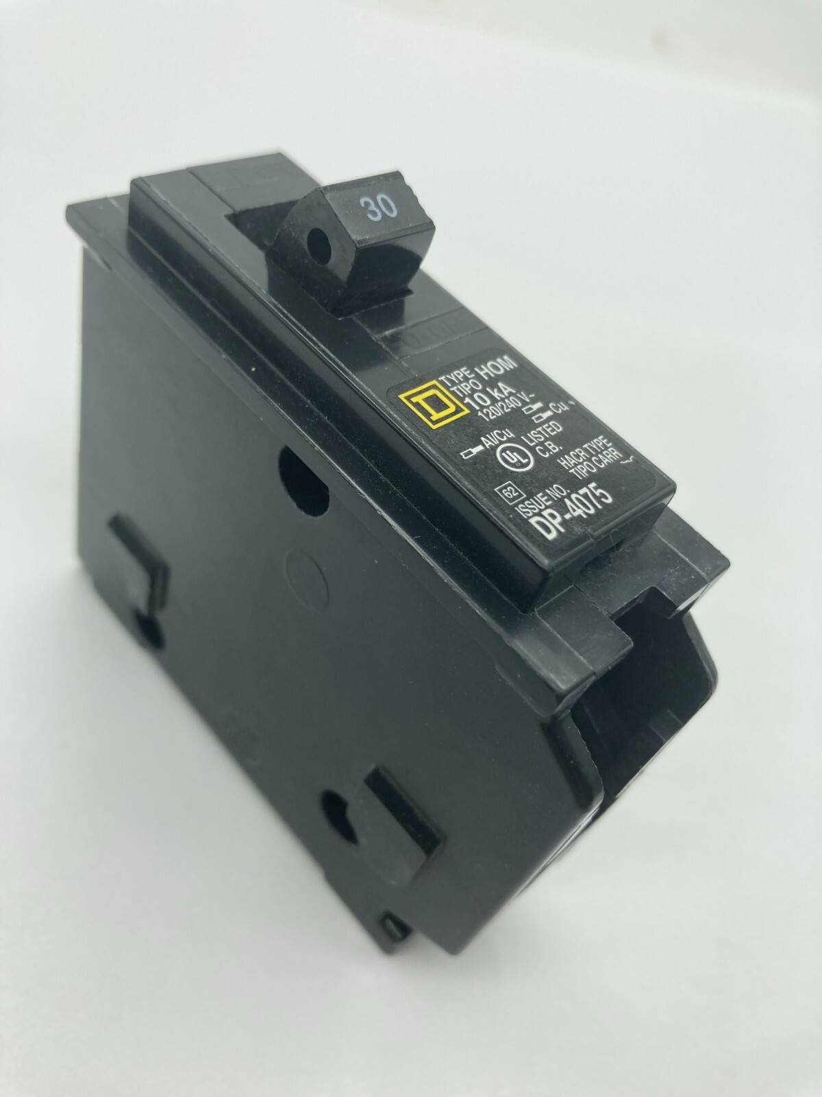 New Homeline HOM130CP 1 Pole 30 Amp 120 240V AC Plug In Square D Breaker 1 Pack