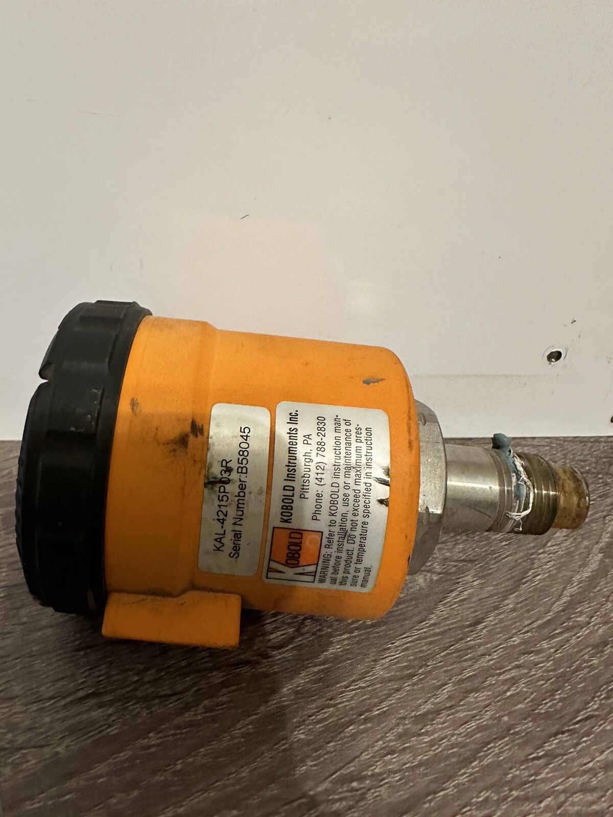 KAL-K Kobold Thermal Flow Switch KAL-4215P03R