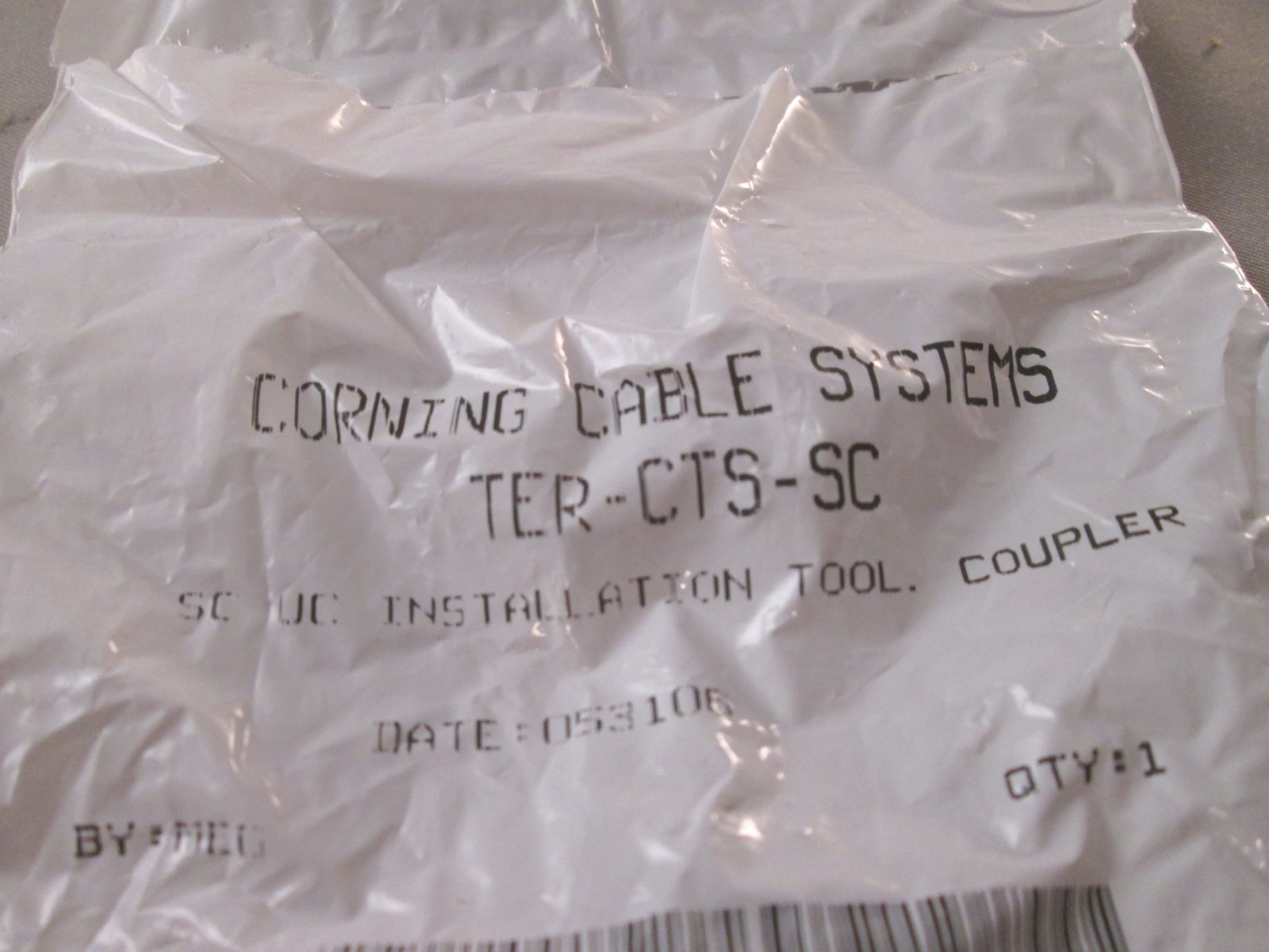 Corning TKT-UNICAM-CTS Fiber UniCam Optic Termination Toolkit used good cond