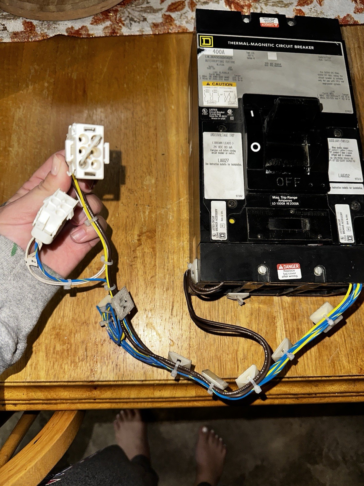 4000a Thermal-Magnetic Circuit Breaker Square D Lal364001386